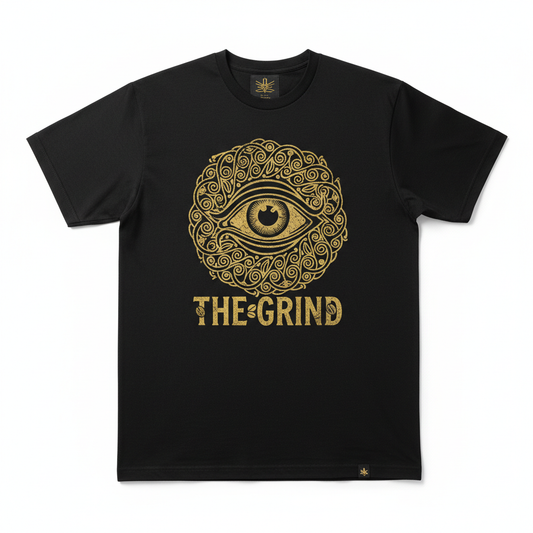 Black Gold Mystic Eye Men's Graphic Tee