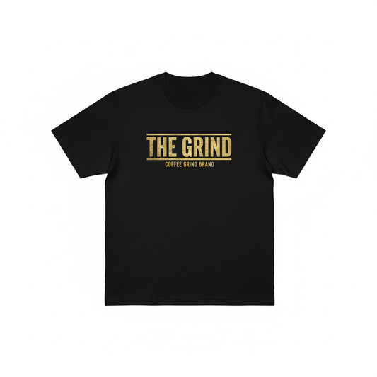 Black The Grind Men's Graphic Tee