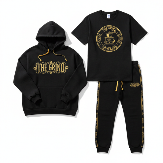 Black Gold The Grind Men's Premium 3-Piece Set
