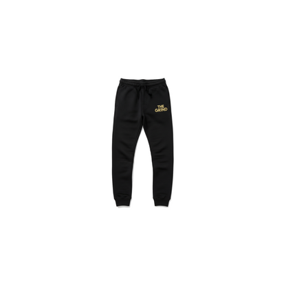 Black The Grind Men's Sweatpants - Coffee Grind approved mockup