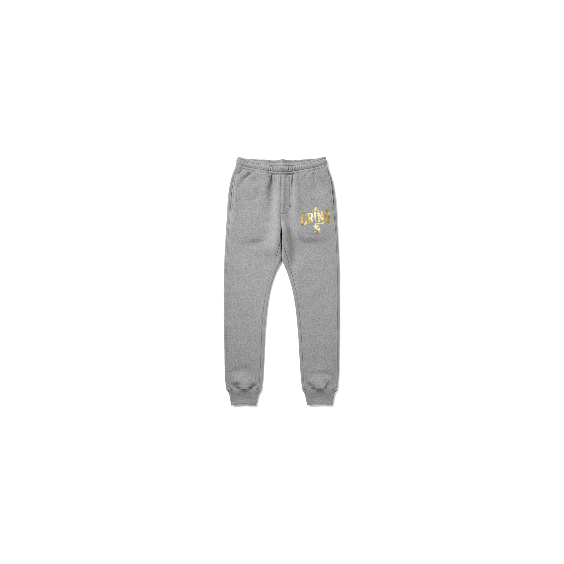 Grey The Grind Men's Sweatpants - Coffee Grind approved mockup