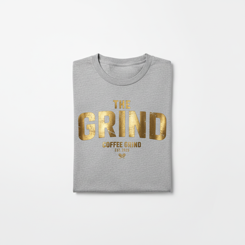 Grey The Grind Men's Graphic Tee