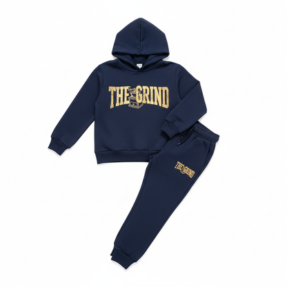 Navy Blue The Grind Boys Jogger Set