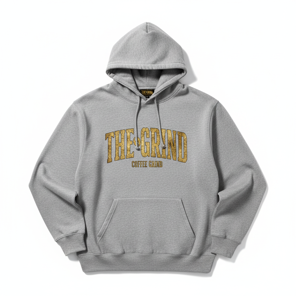Grey The Grind Men's Hoodie