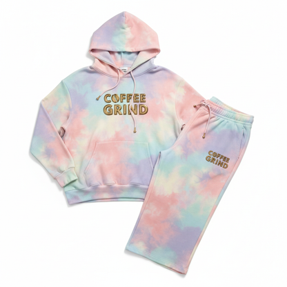 Pastel Tie-Dye Coffee Grind Set