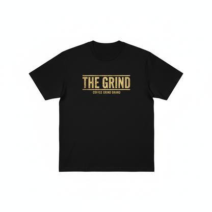 Black The Grind Men's Graphic Tee
