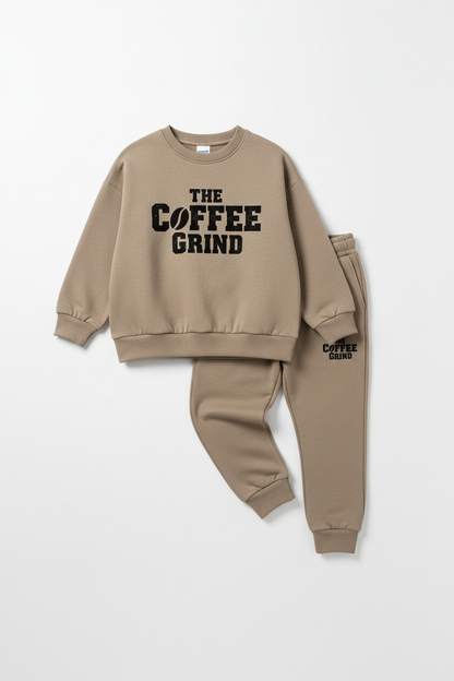 Kids Coffee Grind Jogger Set