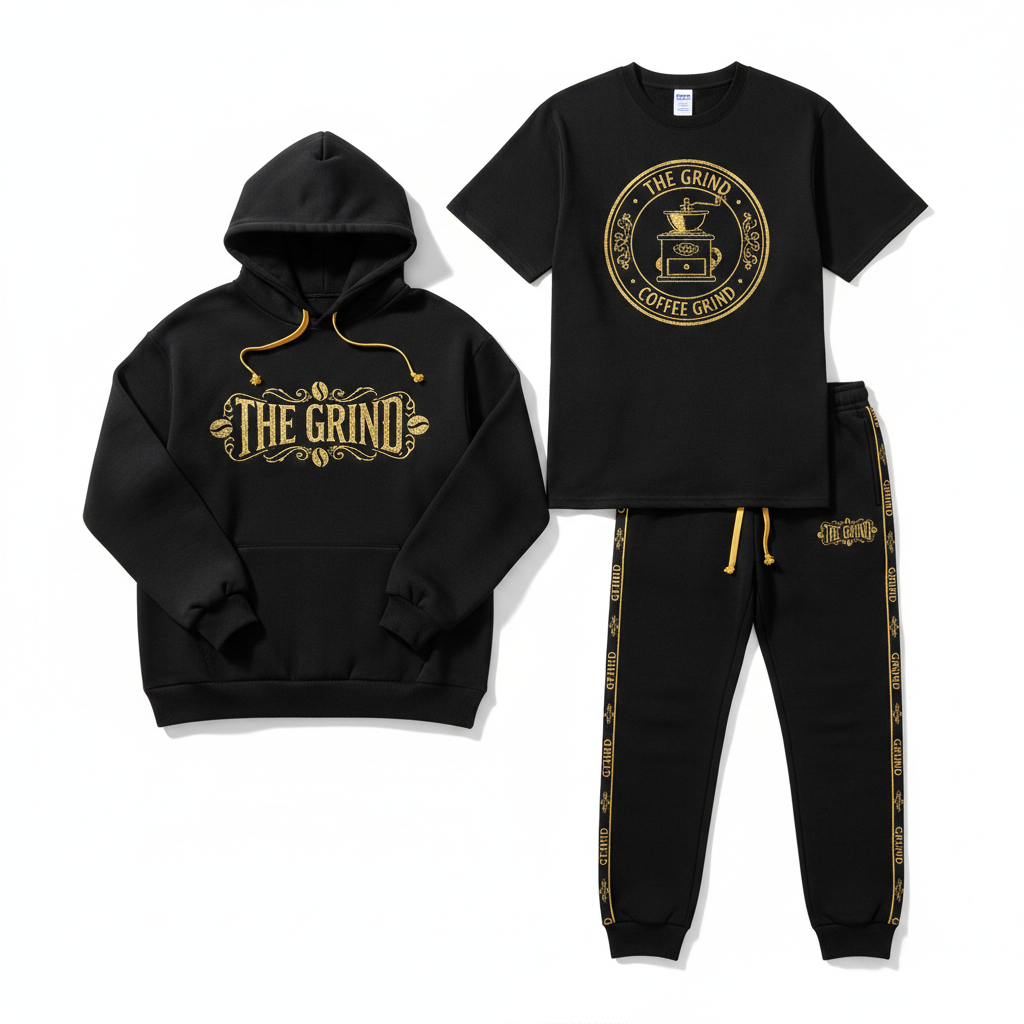 Black Gold The Grind Men's Premium 3-Piece Set