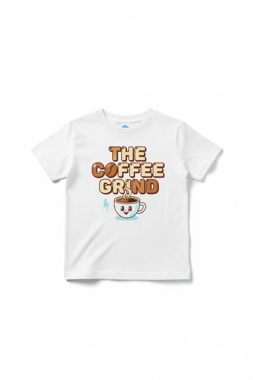 Kids Coffee Grind Graphic Tee