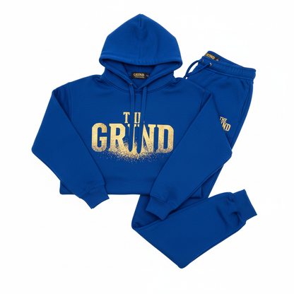Royal Blue The Grind Men's Jogger Set