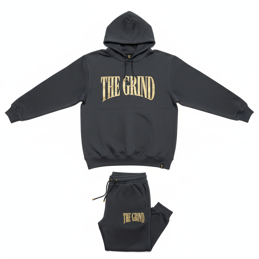 Charcoal The Grind Men's Jogger Set